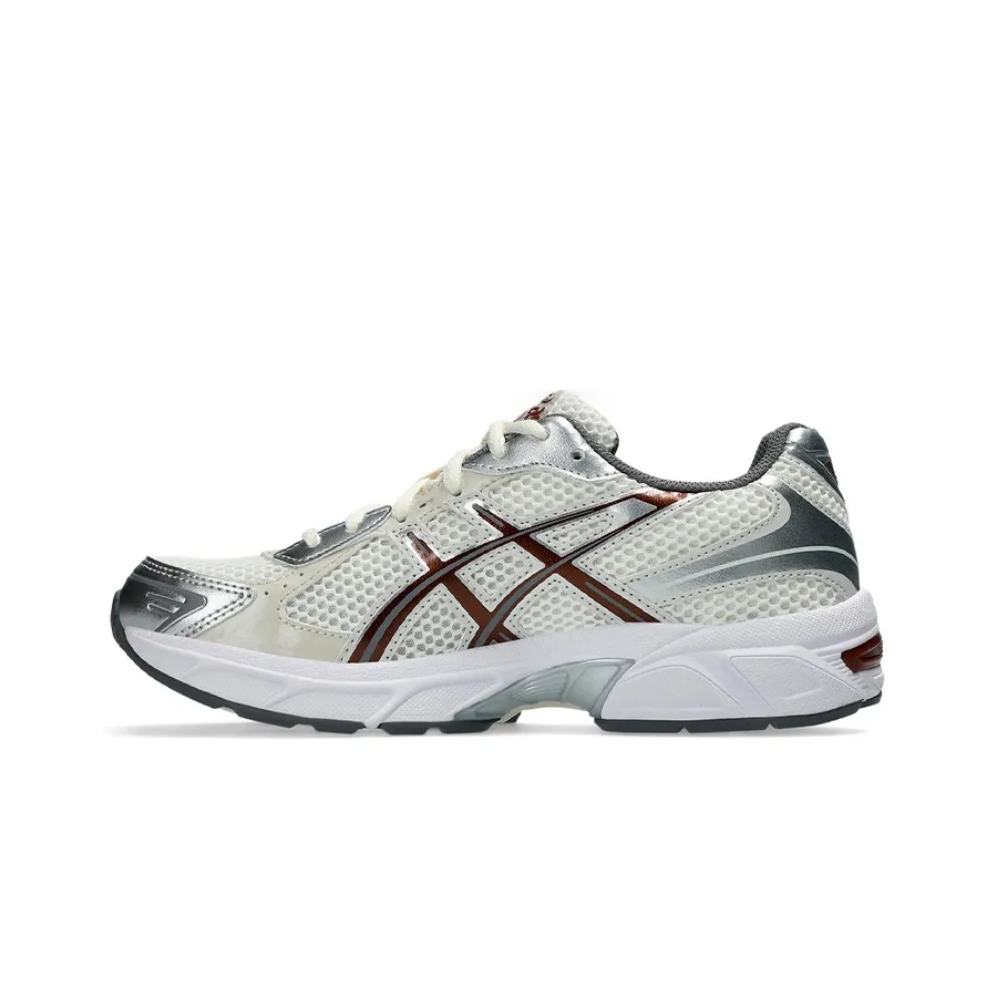 Imagen 2 de 7 de Zapatillas Asics Gel-1130-BLANCO/PLATA/BORDO