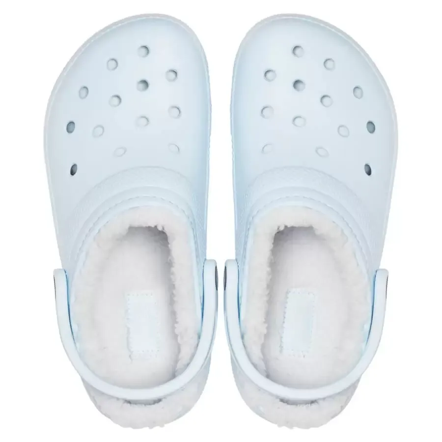 Imagen 2 de 6 de Ojotas Crocs Classic Lined Clog-CELESTE