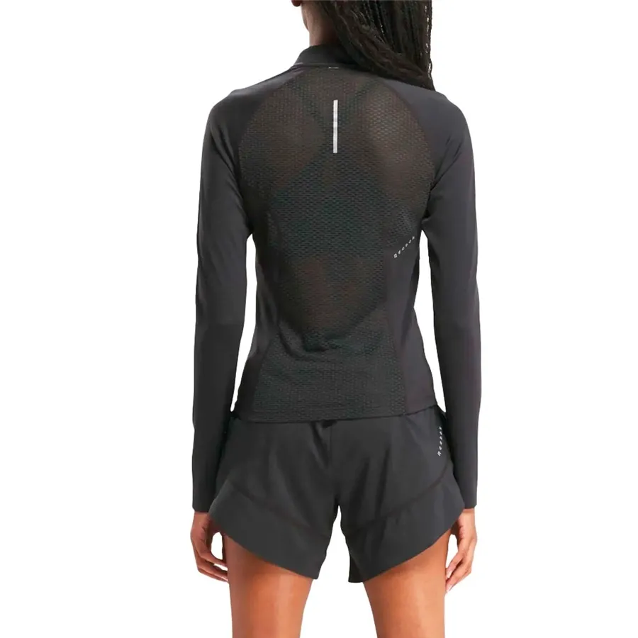 Imagen 1 de 2 de Campera Reebok 1/4 Zip-NEGRO