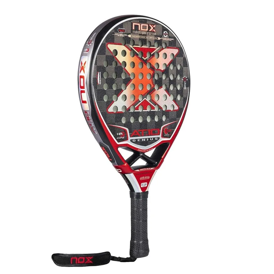 Imagen 1 de 7 de Paleta Nox At 10 Genius 18 K-NEGRO/PLATA/ROJO