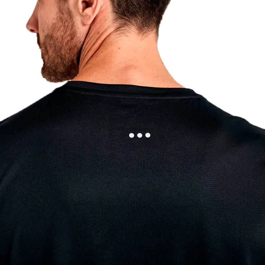 Imagen 3 de 4 de Remera Saucony Stopwatch-NEGRO