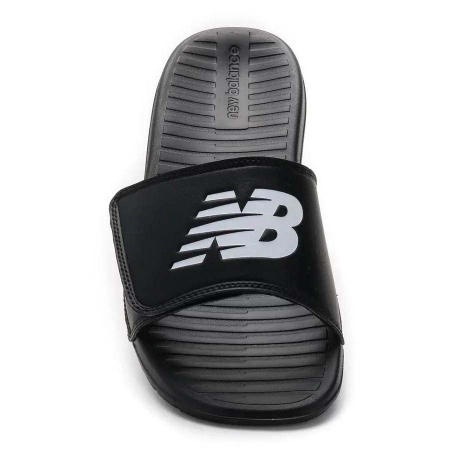 Imagen 3 de 5 de Ojotas New Balance 230 Liso Velcro-NEGRO/BLANCO
