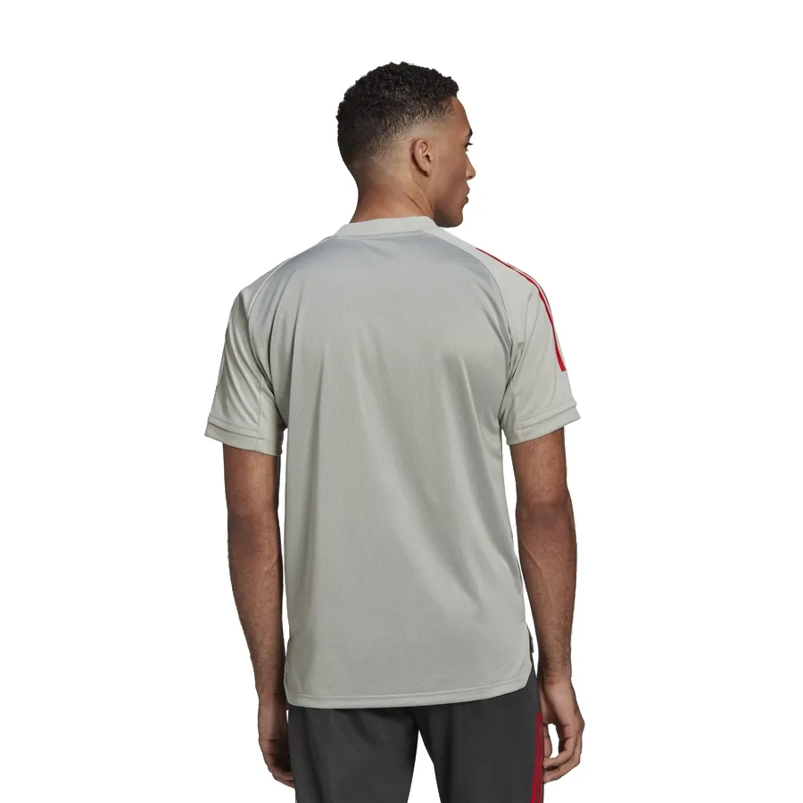 Imagen 2 de 7 de Camiseta adidas de Entrenamiento River Plate-GRIS/BLANCO/ROJO