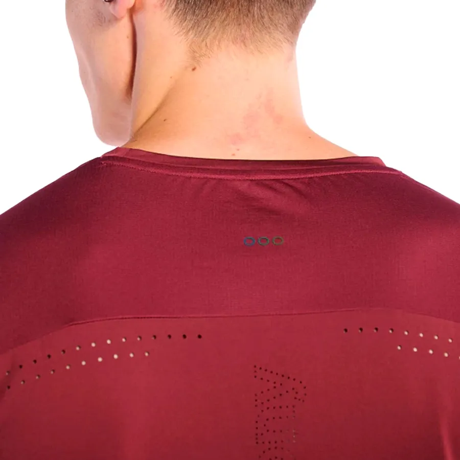 Imagen 3 de 5 de Remera Saucony Hurricane Short Sleeve-VINO