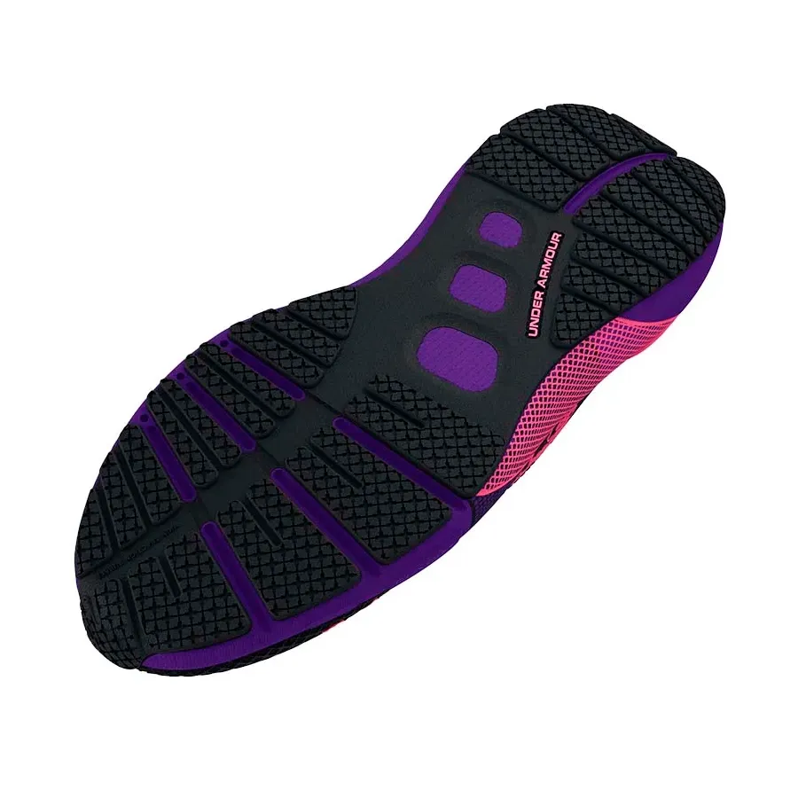 Imagen 3 de 5 de Zapatillas Under Armour Hovr Phantom 3 SE Storm-NEGRO/MORADO/ROSA