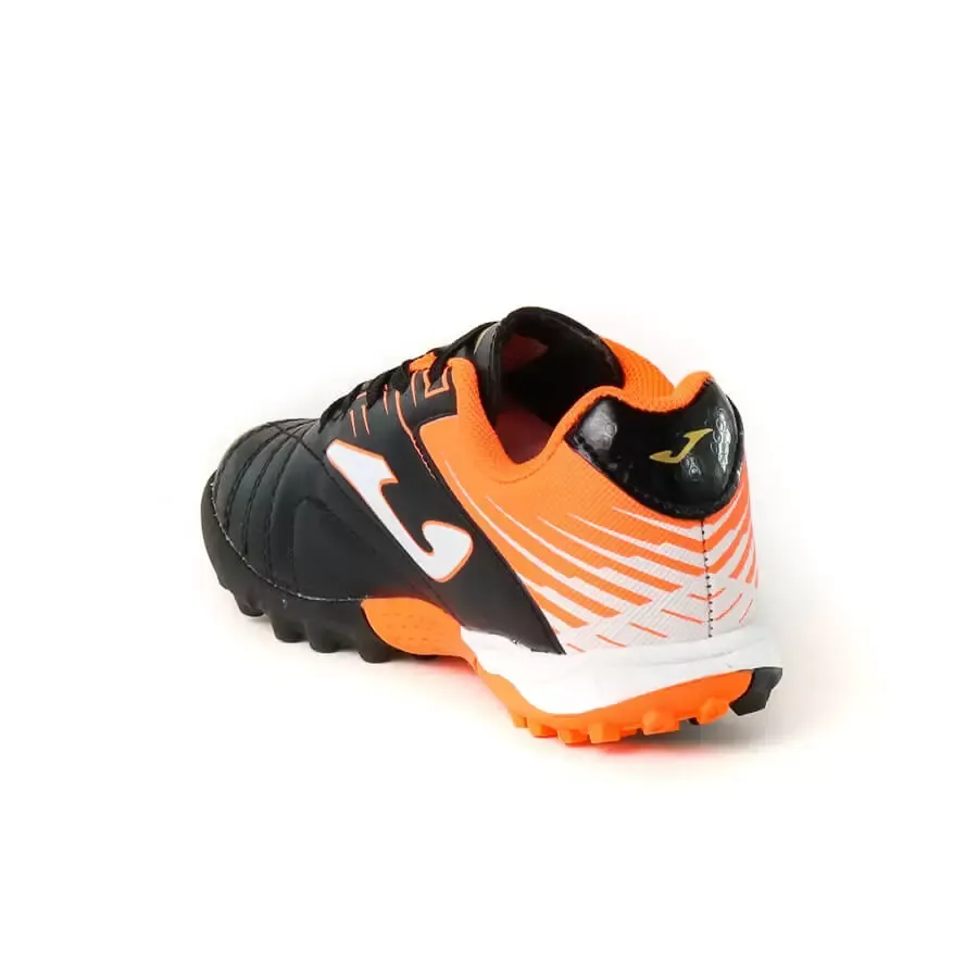 Imagen 3 de 5 de Botines Joma Toledo Turf Jr V2-NEGRO/NARANJA