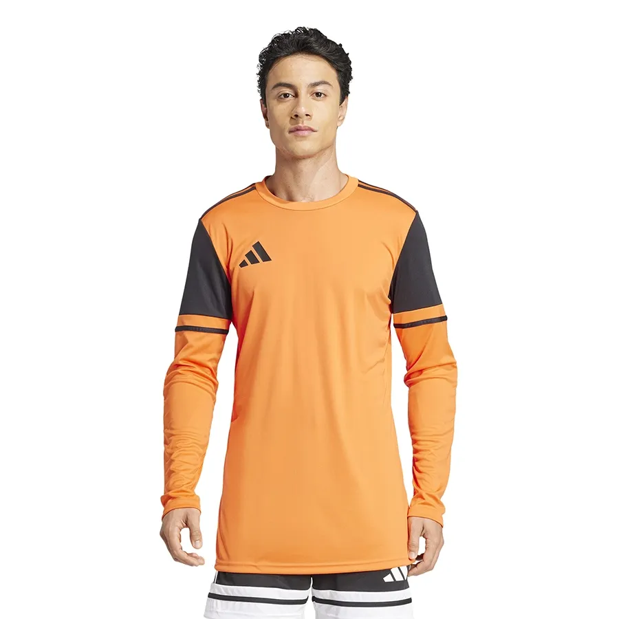 Imagen 0 de 5 de Camiseta adidas de manga larga de arquero Squadra 25-NARANJA/NEGRO