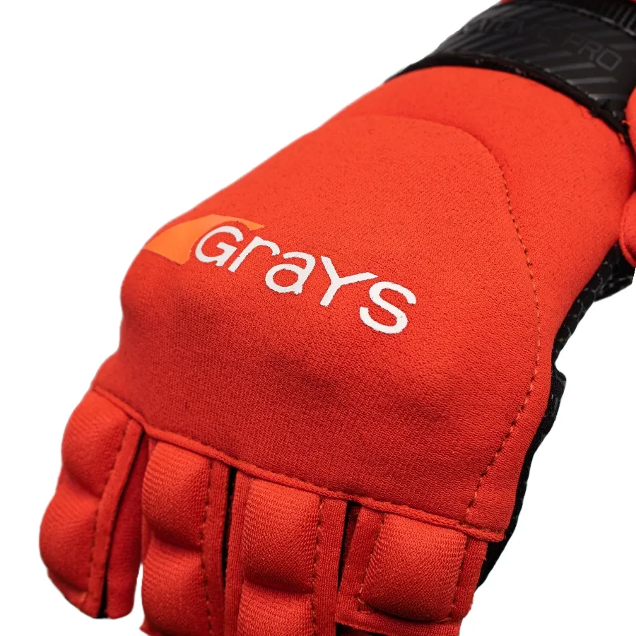 Imagen 2 de 4 de Guantes Grays Hockey Anatomic Pro  Talle XS-ROJO/NEGRO