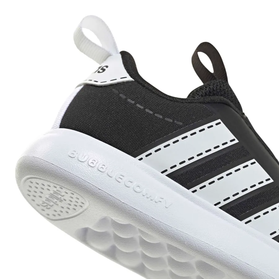 Imagen 6 de 7 de Zapatillas adidas Bubblecomfy-NEGRO/BLANCO