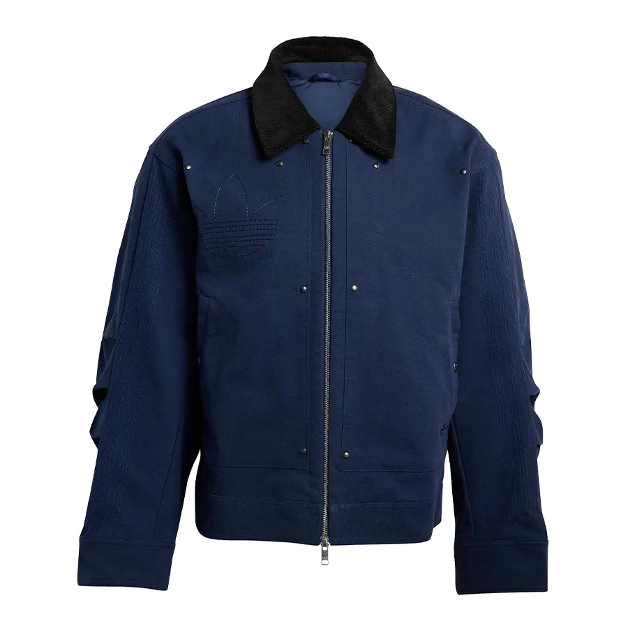 Imagen 2 de 5 de Campera adidas originals Bomber Premium Essentials-MARINO