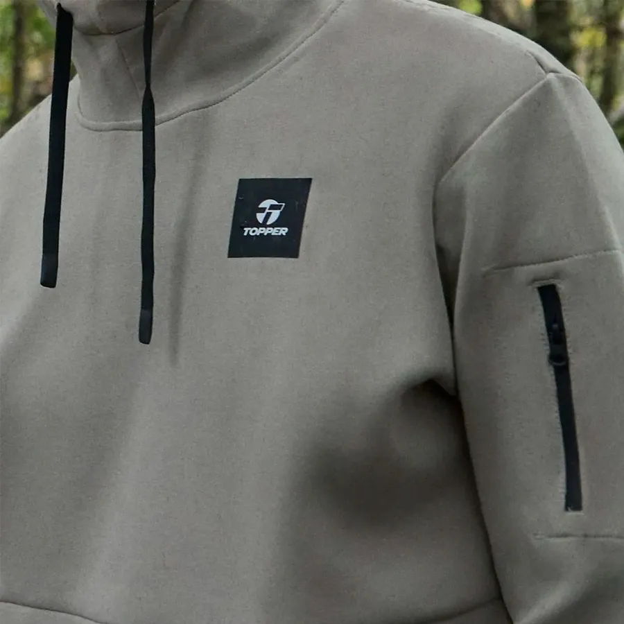 Imagen 3 de 4 de Buzo Topper Tech Fleece-VERDE