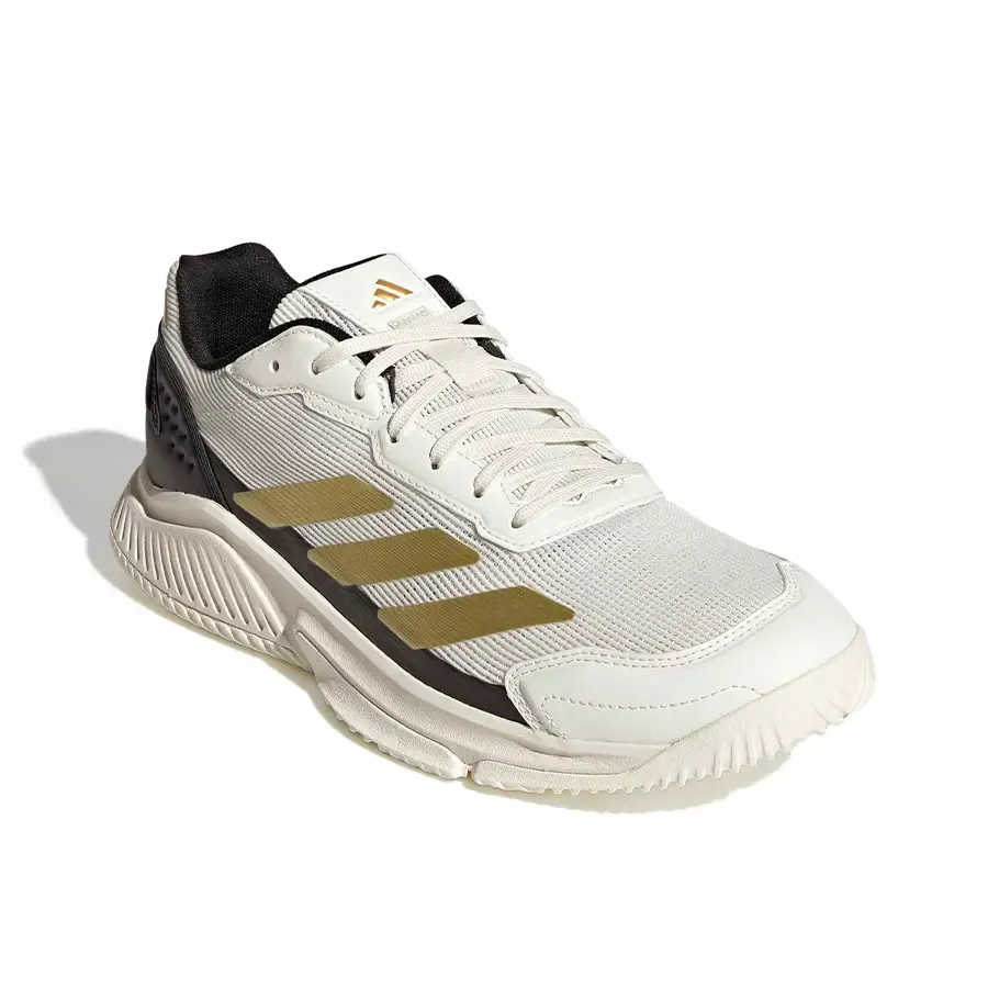 Imagen 1 de 7 de Zapatillas adidas Courtquik Pádel-BLANCO/NEGRO/DORADO