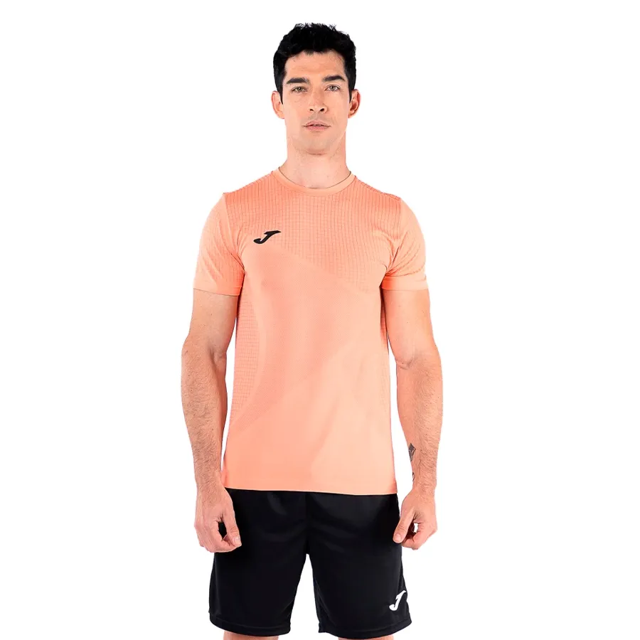 Imagen 0 de 4 de Remera Joma Challenge Pro 836-ROSA/NEGRO