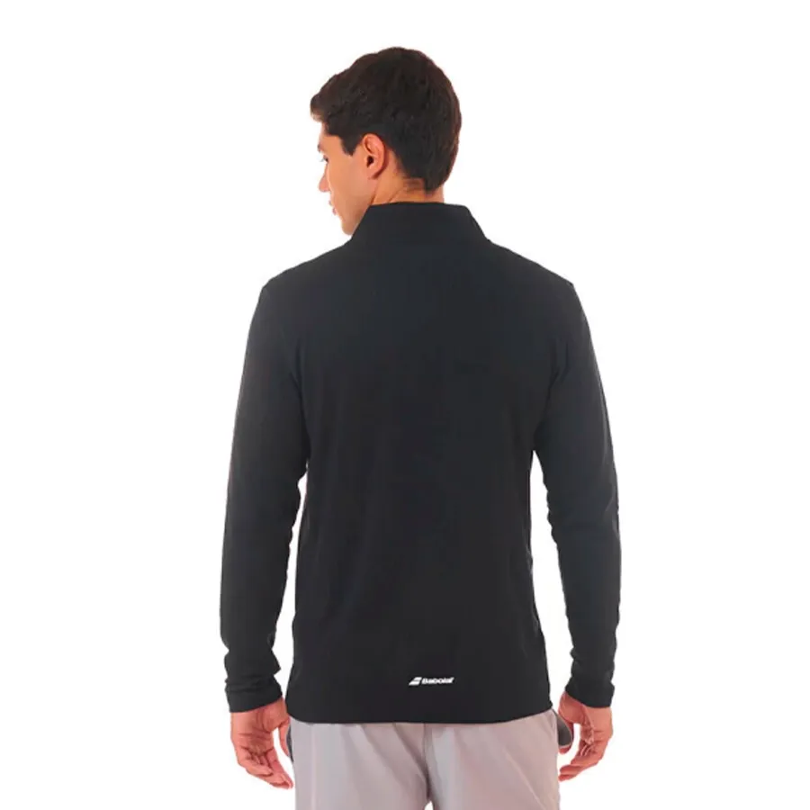 Imagen 2 de 5 de Buzo Babolat Térmico Exercise-NEGRO