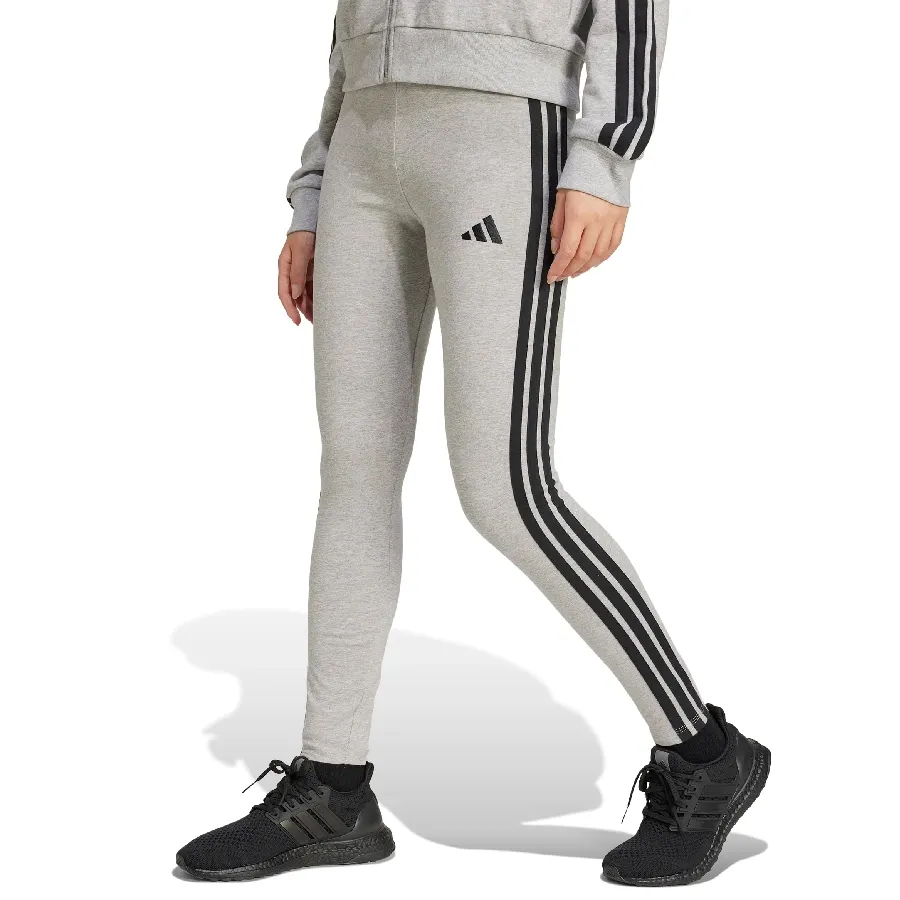 Imagen 0 de 5 de Calza adidas Essentials 3 Stripes-GRIS