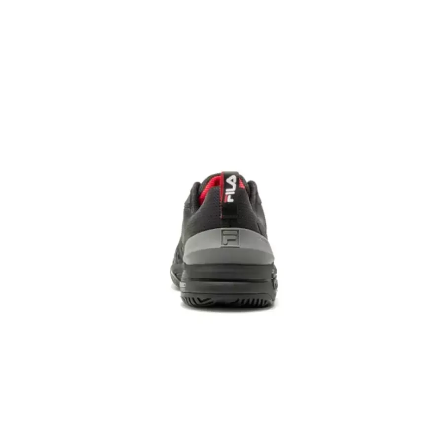 Imagen 3 de 5 de Zapatillas Fila Axilus Ace Clay-NEGRO/ROJO/GRAFITO