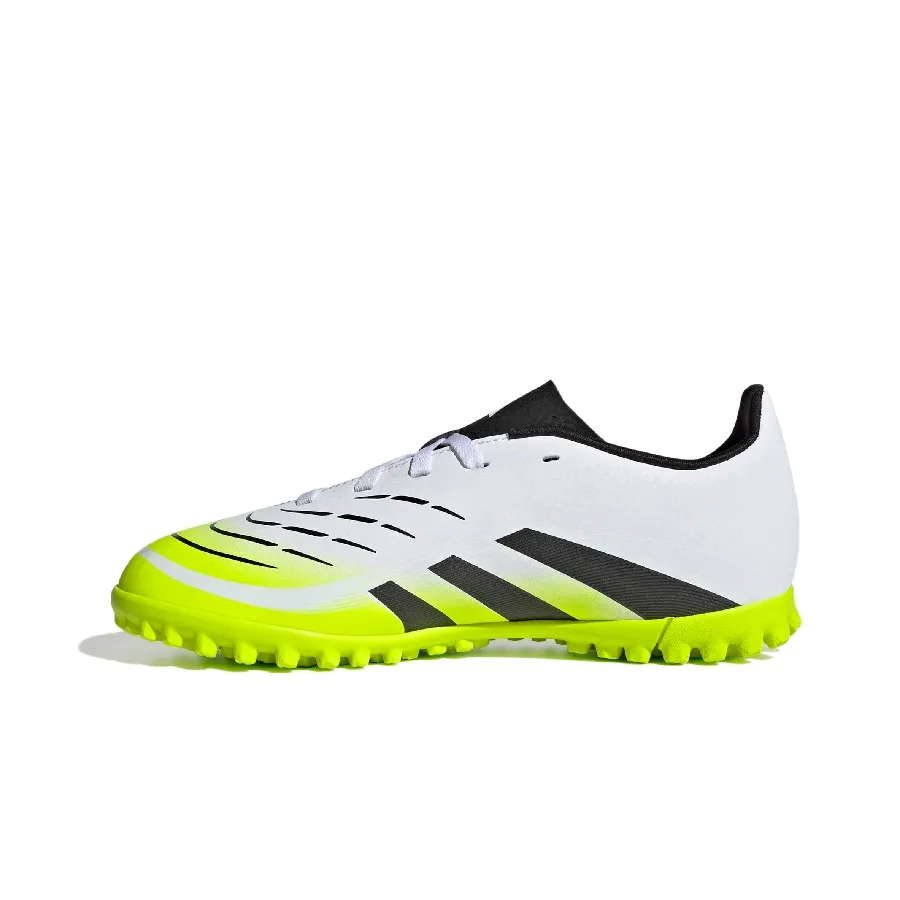Imagen 2 de 7 de Botines adidas Predator Club Tf Junior-BLANCO/AMARILLO FLUOR/NEGRO
