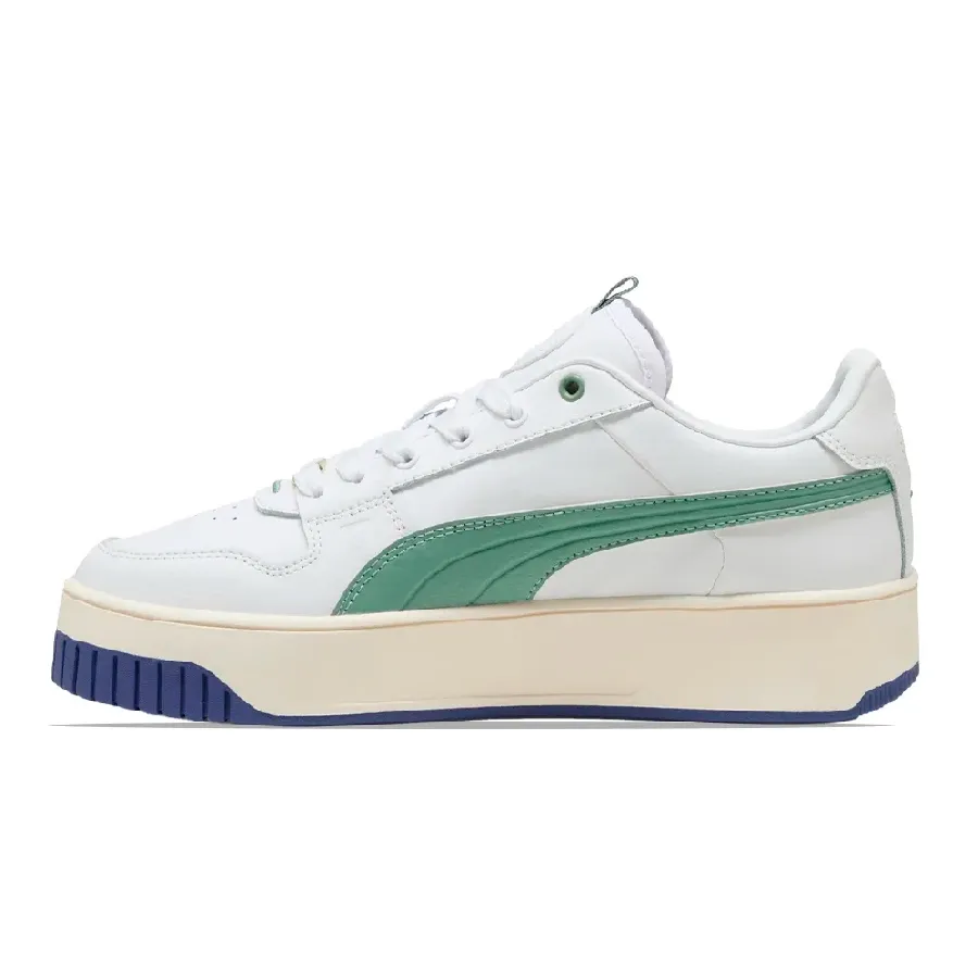 Imagen 2 de 6 de Zapatillas Puma Carina Street Lux-BLANCO/OLIVA