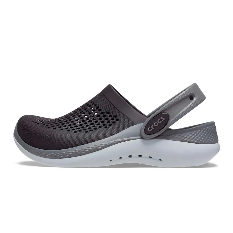 Imagen 2 de 5 de Sandalias Crocs Literide 360-NEGRO/GRIS