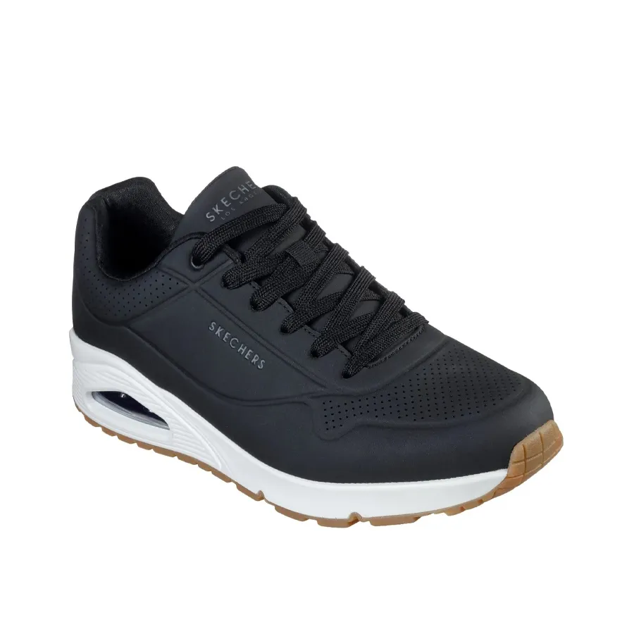 Imagen 2 de 5 de Zapatillas Skechers Uno Stand On Air-NEGRO