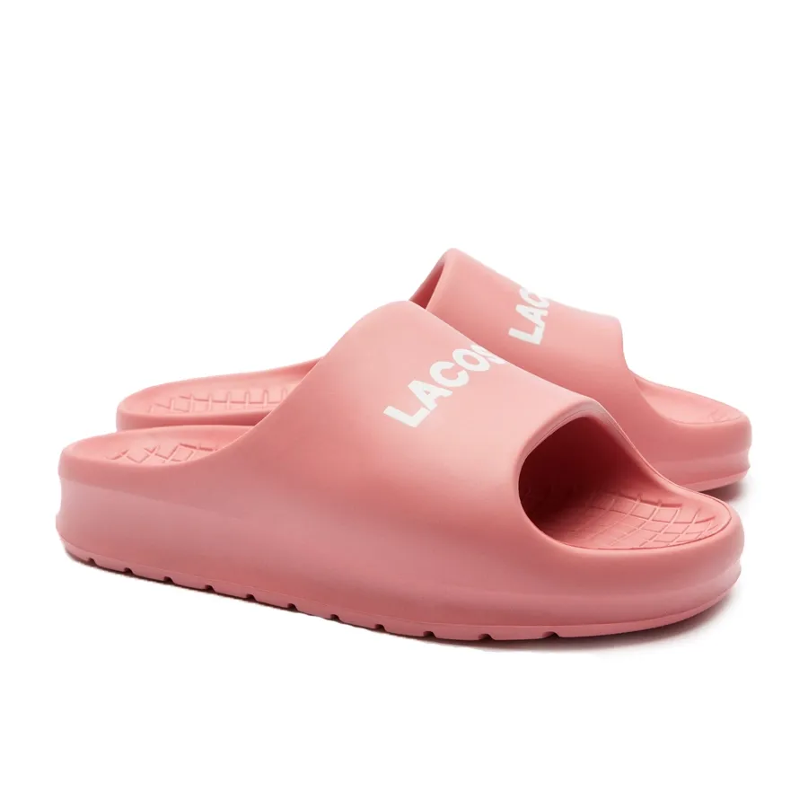 Imagen 1 de 6 de Ojotas Lacoste Serve Slide 2.0-ROSA/BLANCO