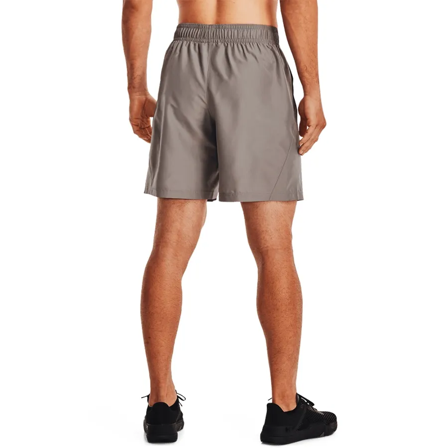 Imagen 5 de 6 de Shorts Under Armour Woven Graphic Wordmark-GRIS