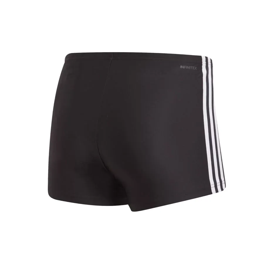 Imagen 1 de 3 de Malla adidas Boxers de Natación 3 Franjas-NEGRO/BLANCO