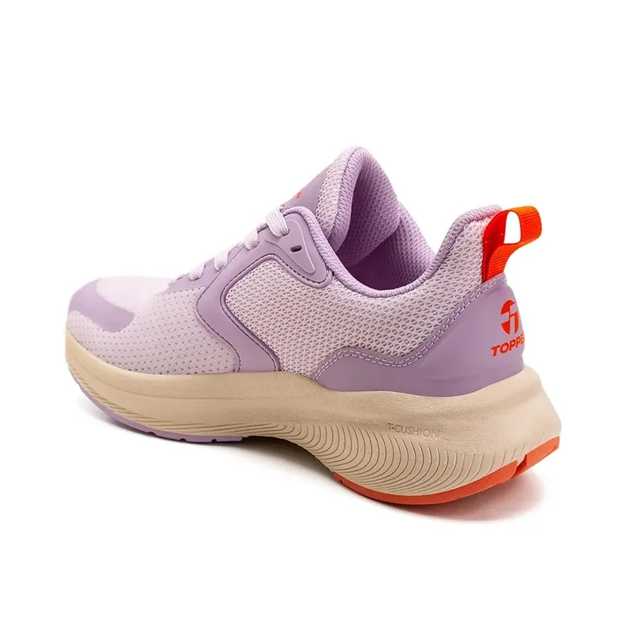 Imagen 1 de 4 de Zapatillas Topper Fast 2.0-LILA/VIOLETA/NARANJA