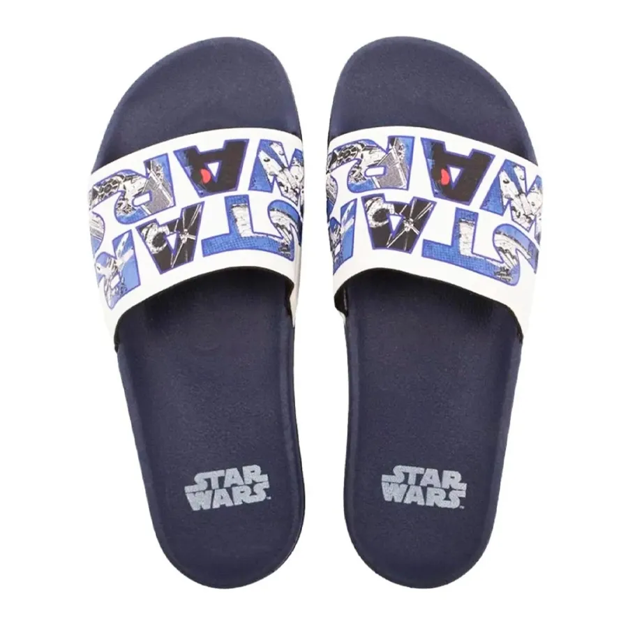 Imagen 2 de 4 de Sandalias Collab Star Wars 23-AZUL/BLANCO