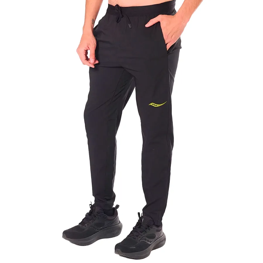 Imagen 1 de 5 de Pantalón Saucony Boston Woven-NEGRO
