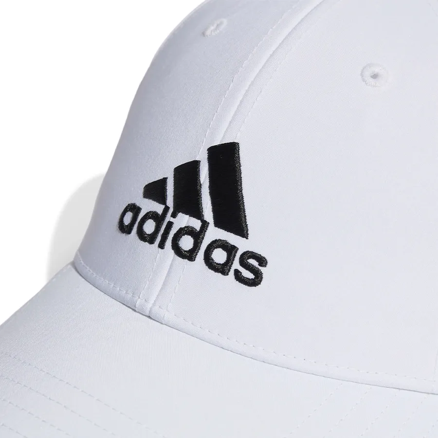 Imagen 2 de 4 de Gorra adidas Béisbol Logo Bordado Liviana LT EMB-BLANCO