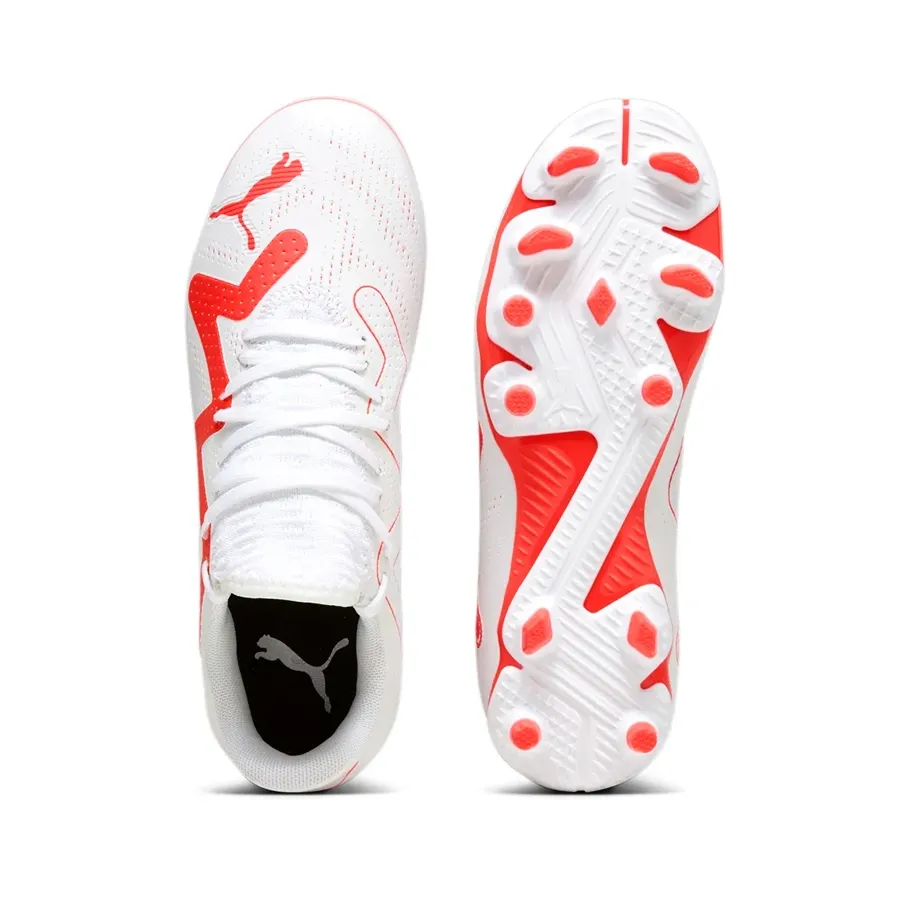 Imagen 3 de 6 de Botines Puma Future Play Fg Ag Jr-BLANCO/CORAL