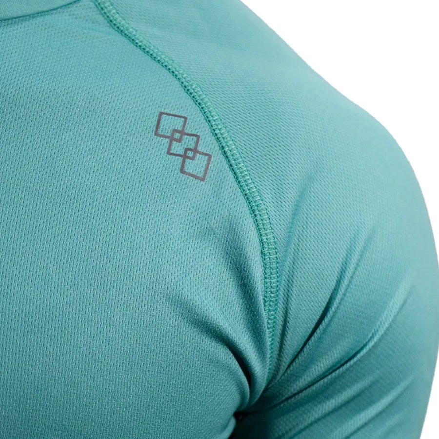 Imagen 3 de 5 de Remera Kamp Quickvent Odor Free 23-VERDE