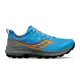 zapatillas-saucony-peregrine-14-el-cruce-cyan-CELESTE/GRAFITO/NARANJA