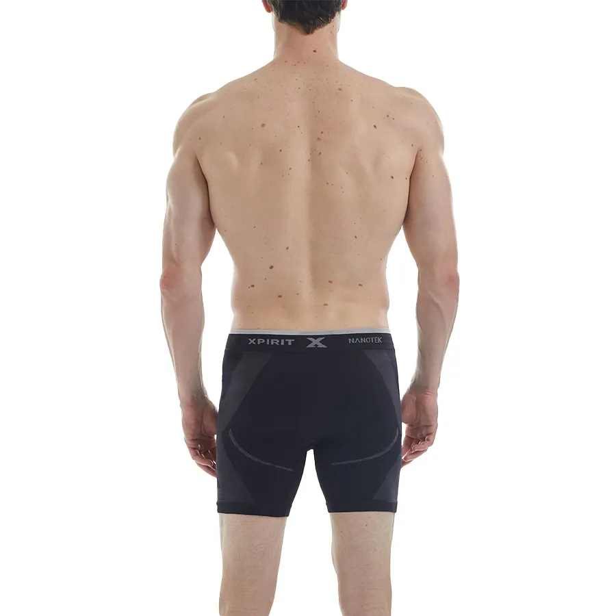 Imagen 2 de 3 de Boxer Xpirit Seamless Media Pierna-NEGRO