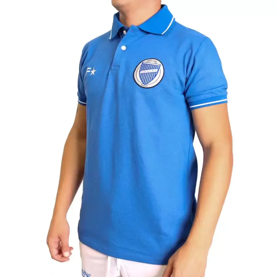 Imagen 1 de 4 de Remera Fiume Sport Chomba De Salida Polo Godoy Cruz-AZUL