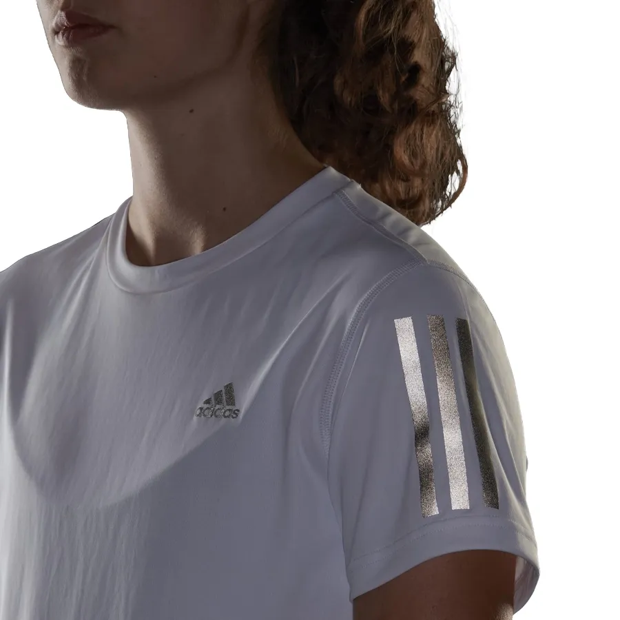 Imagen 3 de 5 de Remera adidas Own The Run-BLANCO