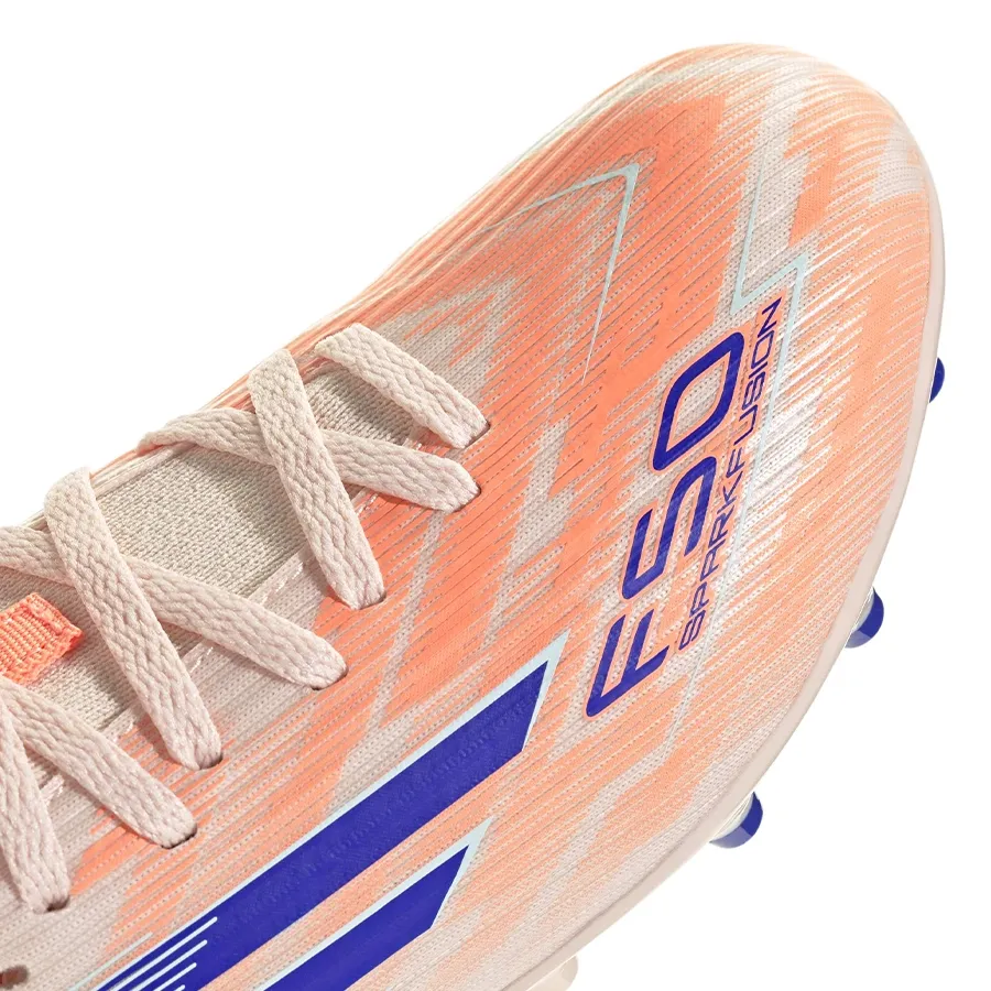 Imagen 6 de 7 de Botines adidas padel de fútbol F50 Sparkfusion League-NUDE/AZUL