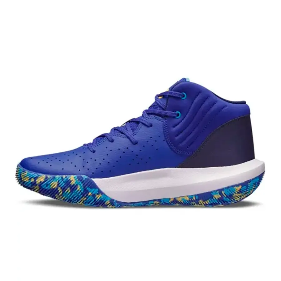 Imagen 2 de 5 de Zapatillas Under Armour Jet '21-AZUL FRANCIA/NEGRO
