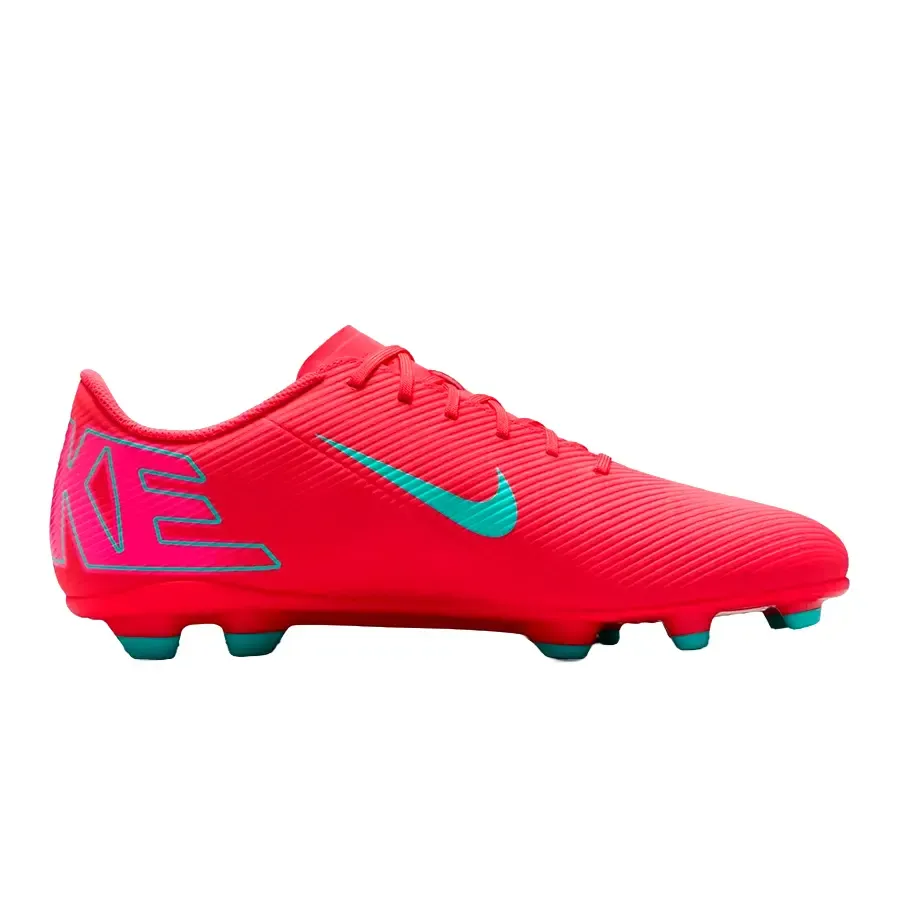 Imagen 2 de 8 de Botines Nike Mercurial Vapor 16 Club Fg-ROJO/TURQUESA/ROSA FLUOR