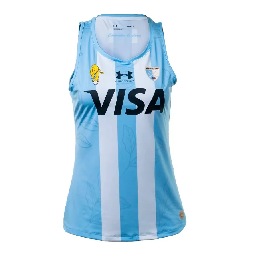 Imagen 0 de 5 de Camiseta Under Armour Las Leonas-CELESTE/BLANCO