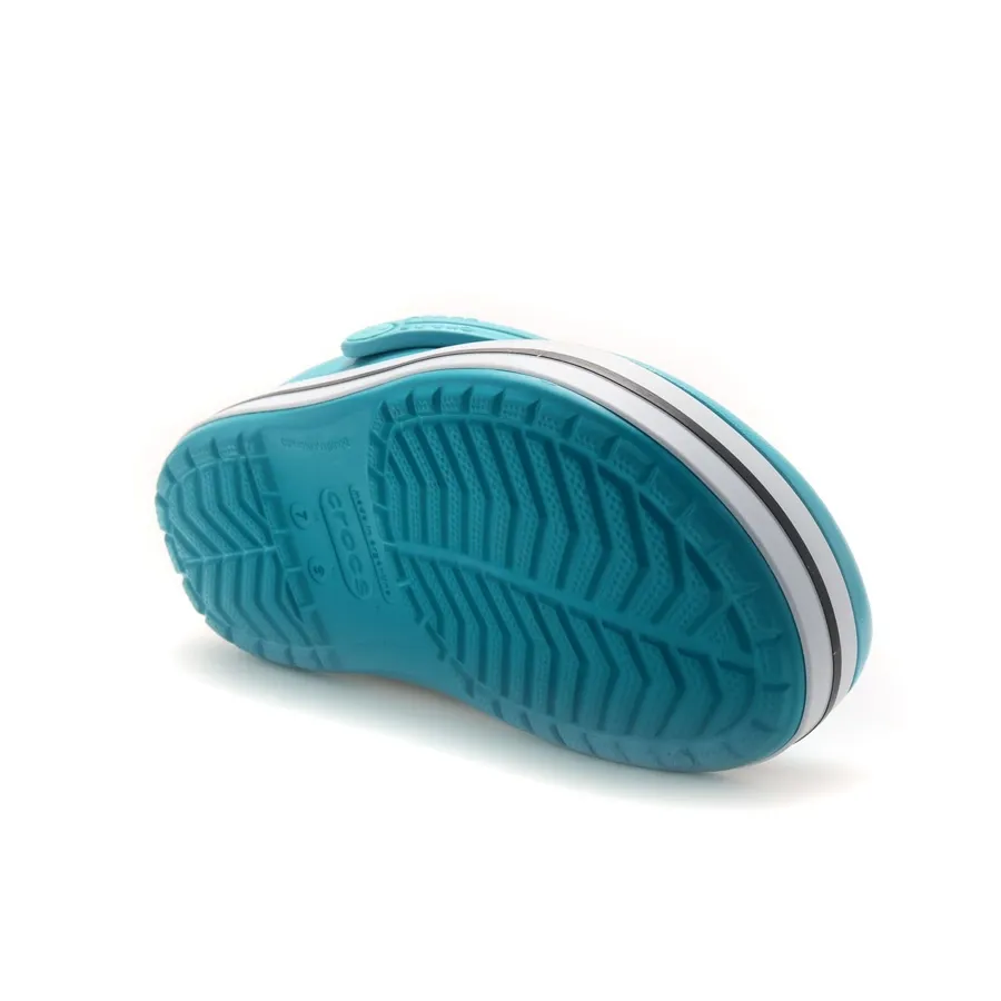 Imagen 3 de 5 de Ojotas Crocs Crocband-TURQUESA/CELESTE/CORAL