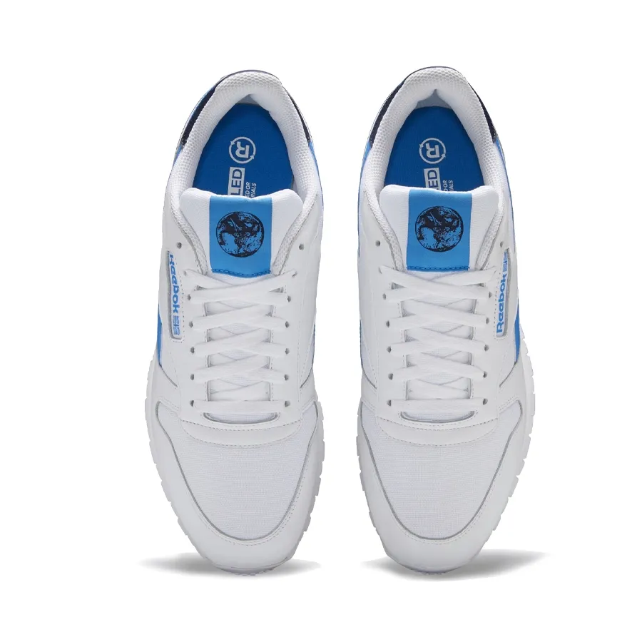 Imagen 2 de 6 de Zapatillas Reebok Classic Leather-BLANCO/AZUL