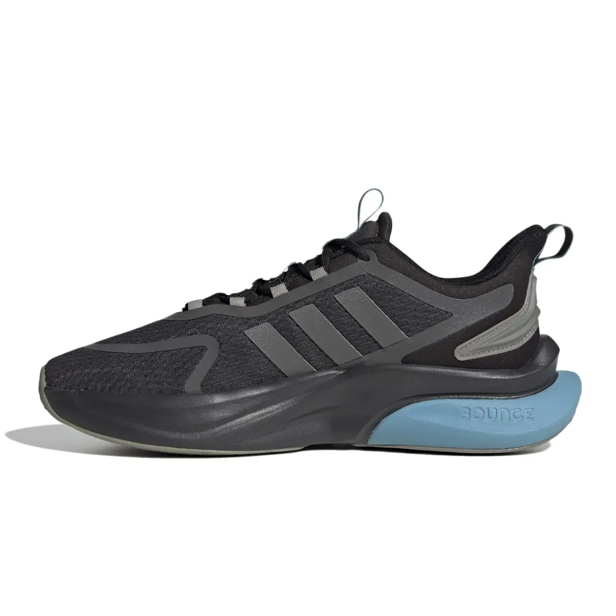 Imagen 1 de 5 de Zapatillas adidas Alphabounce+ Sustainable Bounce-NEGRO/GRIS/NARANJA/CELESTE