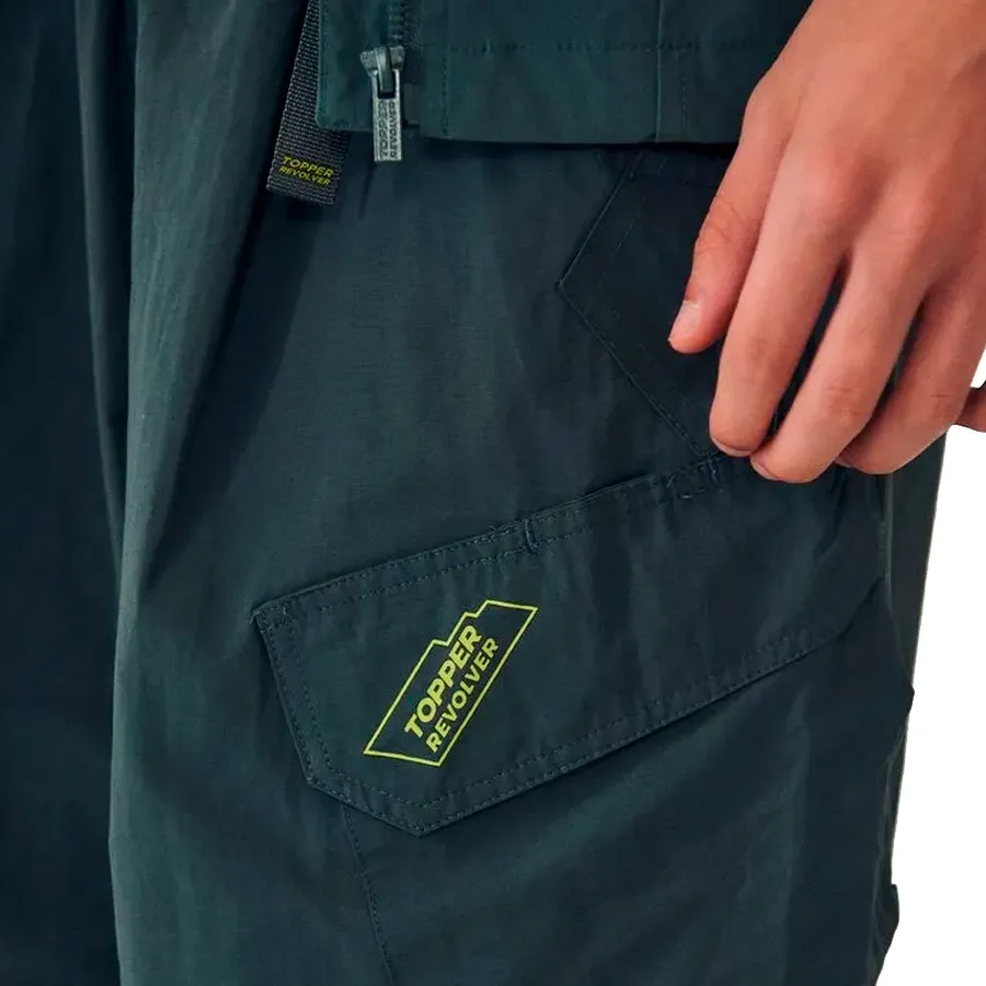 Imagen 3 de 4 de Shorts Topper Bermuda Lanin X Revolver-VERDE