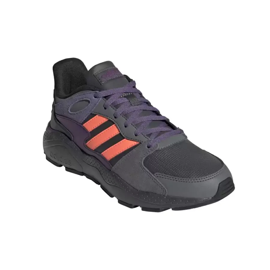 Imagen 1 de 6 de Zapatillas adidas Crazyzhaos-GRAFITO/VIOLETA/NARANJA