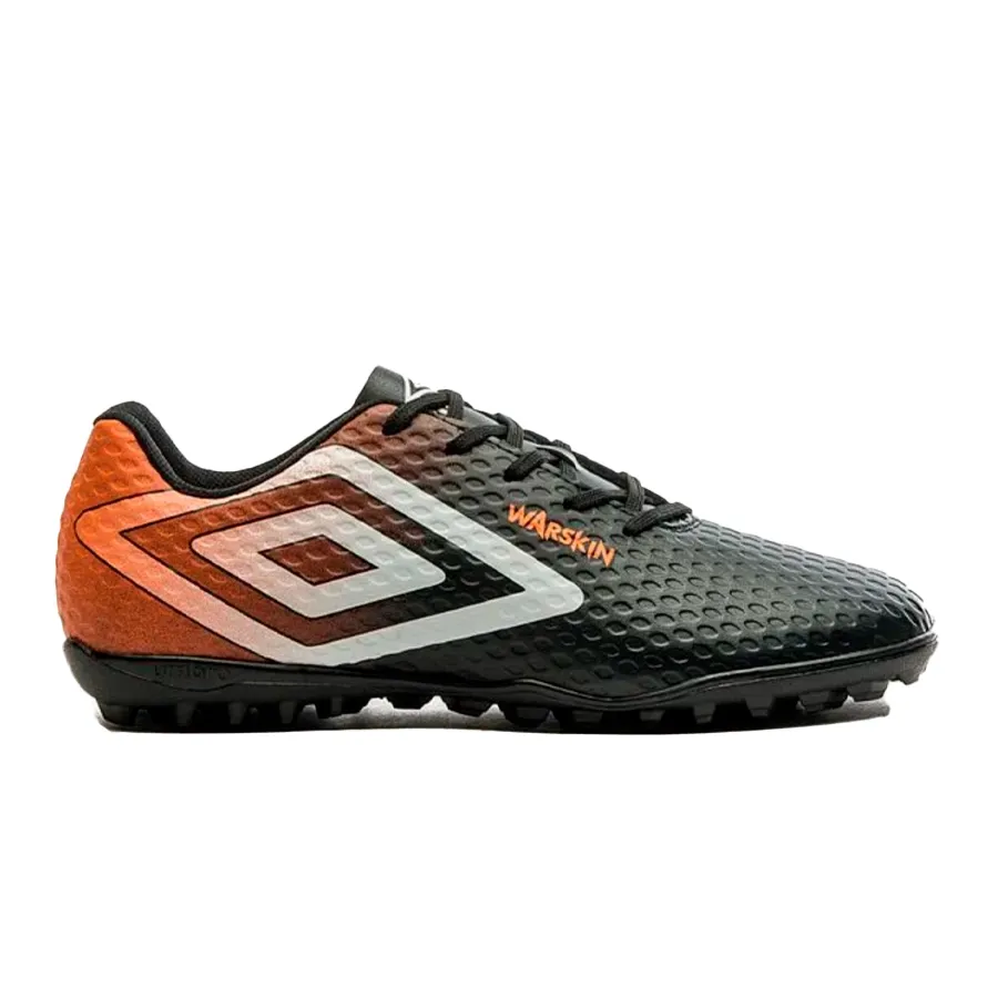 Imagen 0 de 5 de Botines Umbro Sintético Warskin-NEGRO/NARANJA/BLANCO