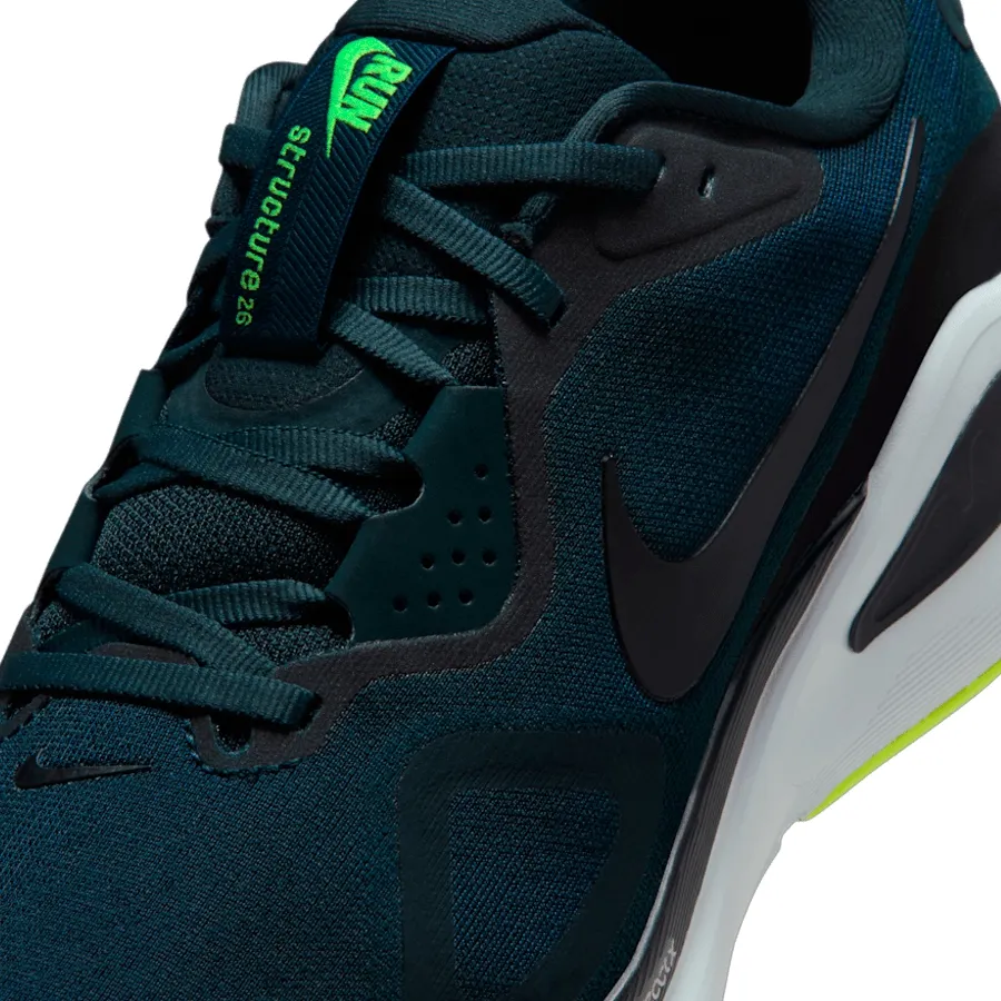 Imagen 6 de 8 de Zapatillas Nike Structure 26-PETROLEO/GRAFITO/NEGRO