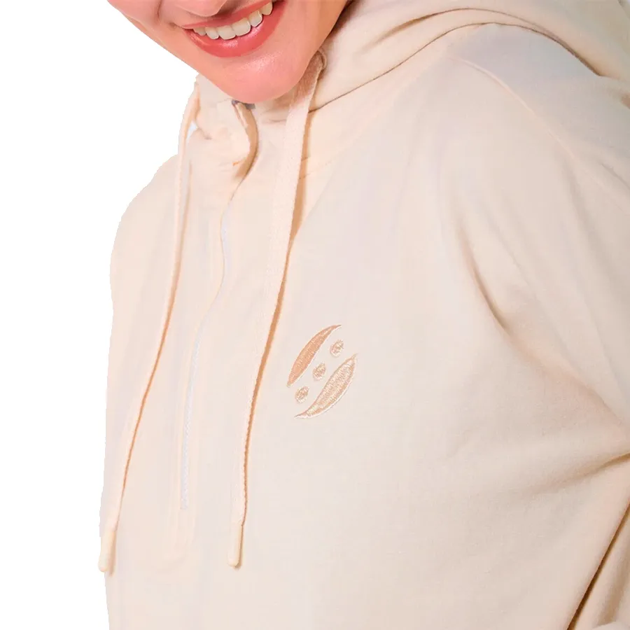 Imagen 2 de 4 de Buzo Saucony Recovery Zip Ivory-HUESO