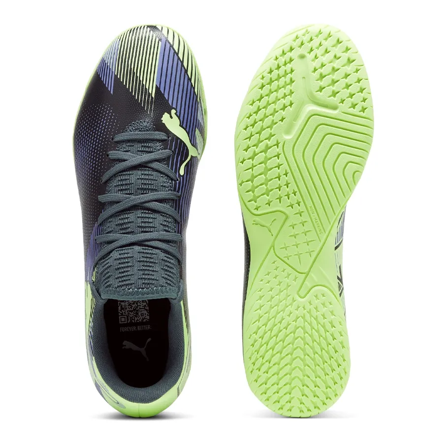 Imagen 3 de 6 de Botines Puma F Future 7 Play It-LIMA/PETROLEO/AZUL